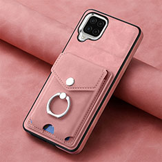 Funda Silicona Goma de Cuero Carcasa SD3 para Samsung Galaxy M32 4G Rosa