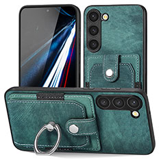Funda Silicona Goma de Cuero Carcasa SD5 para Samsung Galaxy S22 5G Verde