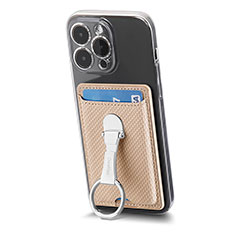 Funda Silicona Goma de Cuero Carcasa SD9 para Apple iPhone 14 Pro Oro