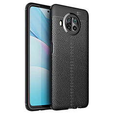 Funda Silicona Goma de Cuero Carcasa WL1 para Xiaomi Mi 10T Lite 5G Negro