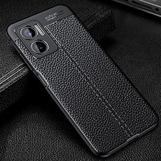 Funda Silicona Goma de Cuero Carcasa WL1 para Xiaomi Redmi 10 Prime Plus 5G Negro