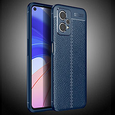 Funda Silicona Goma de Cuero Carcasa WL2 para Realme Q5 5G Azul