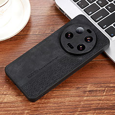 Funda Silicona Goma de Cuero Carcasa YZ1 para Xiaomi Mi 13 Ultra 5G Negro