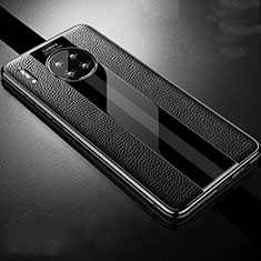 Funda Silicona Goma de Cuero Carcasa Z01 para Huawei Mate 30 Pro 5G Negro