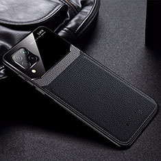 Funda Silicona Goma de Cuero Carcasa Z01 para Huawei Nova 7i Negro