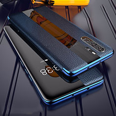 Funda Silicona Goma de Cuero Carcasa Z01 para Huawei P30 Pro Azul