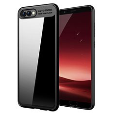 Funda Silicona Goma Espejo M05 para Huawei Honor V10 Negro