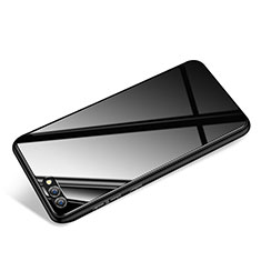 Funda Silicona Goma Espejo para Huawei Honor View 10 Negro