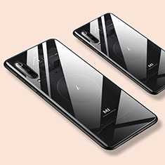 Funda Silicona Goma Espejo para Xiaomi Mi 9 Negro