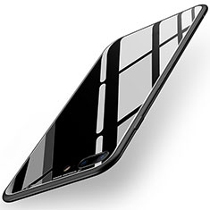 Funda Silicona Goma Espejo R05 para Apple iPhone 8 Plus Negro