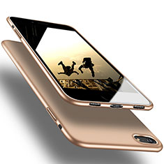 Funda Silicona Goma Gel para Apple iPhone 8 Oro