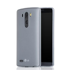 Funda Silicona Goma Mate para LG G3 Blanco