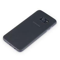 Funda Silicona Goma Mate R02 para Samsung Galaxy S7 Edge G935F Negro