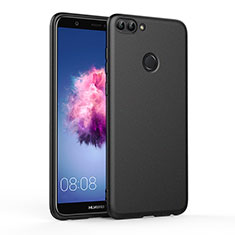 Funda Silicona Goma para Huawei Enjoy 7S Negro