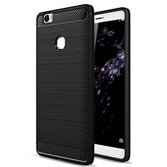 Funda Silicona Goma para Huawei Honor V8 Max Negro