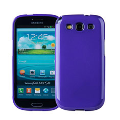 Funda Silicona Goma para Samsung Galaxy S3 III LTE 4G Morado