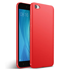Funda Silicona Goma para Xiaomi Redmi Note 5A Standard Edition Rojo
