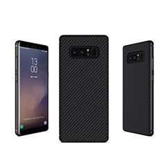 Funda Silicona Goma Twill B02 para Samsung Galaxy Note 8 Negro