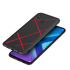 Funda Silicona Goma Twill para Huawei Honor View 10 Lite Rojo