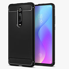 Funda Silicona Goma Twill para Xiaomi Redmi K20 Negro