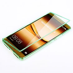 Funda Silicona Transparente Cubre Entero para Huawei Mate 8 Verde