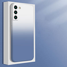 Funda Silicona Ultrafina Carcasa Gradiente para Samsung Galaxy S21 FE 5G Azul