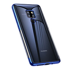 Funda Silicona Ultrafina Carcasa Transparente A02 para Huawei Mate 20 Azul