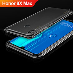 Funda Silicona Ultrafina Carcasa Transparente A04 para Huawei Honor 8X Max Negro