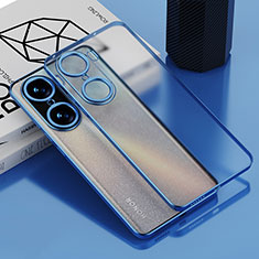 Funda Silicona Ultrafina Carcasa Transparente AN1 para Huawei Honor 60 5G Azul