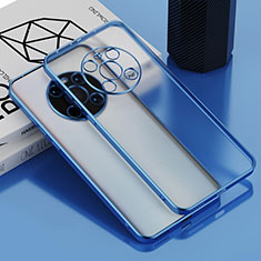 Funda Silicona Ultrafina Carcasa Transparente AN1 para Huawei Mate 40 Azul