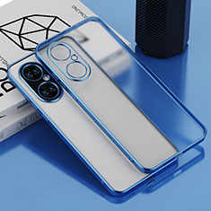 Funda Silicona Ultrafina Carcasa Transparente AN1 para Huawei P50 Pro Azul