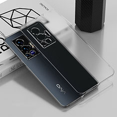 Funda Silicona Ultrafina Carcasa Transparente AN1 para Vivo X70 Pro 5G Claro