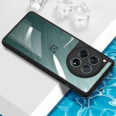 Funda Silicona Ultrafina Carcasa Transparente BH1 para OnePlus 12 5G Negro