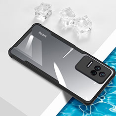 Funda Silicona Ultrafina Carcasa Transparente BH1 para Xiaomi Poco F4 5G Negro