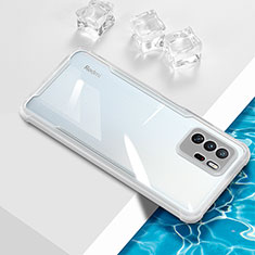 Funda Silicona Ultrafina Carcasa Transparente BH1 para Xiaomi Redmi Note 10 Pro 5G Blanco