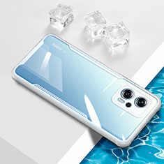 Funda Silicona Ultrafina Carcasa Transparente BH1 para Xiaomi Redmi Note 11T Pro 5G Blanco