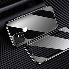 Funda Silicona Ultrafina Carcasa Transparente H01 para Apple iPhone 11 Negro