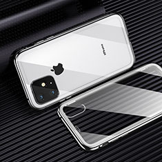 Funda Silicona Ultrafina Carcasa Transparente H01 para Apple iPhone 11 Plata