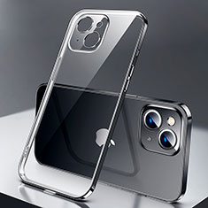 Funda Silicona Ultrafina Carcasa Transparente H01 para Apple iPhone 13 Negro