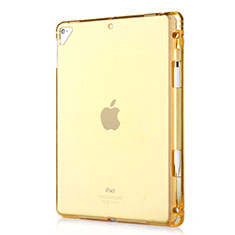 Funda Silicona Ultrafina Carcasa Transparente H01 para Apple New iPad 9.7 (2017) Oro