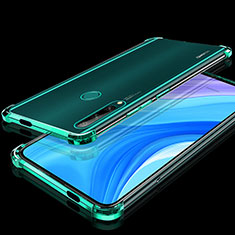 Funda Silicona Ultrafina Carcasa Transparente H01 para Huawei Enjoy 10 Plus Verde