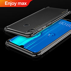 Funda Silicona Ultrafina Carcasa Transparente H01 para Huawei Enjoy Max Negro