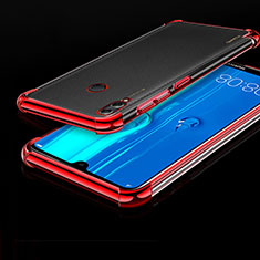 Funda Silicona Ultrafina Carcasa Transparente H01 para Huawei Enjoy Max Rojo