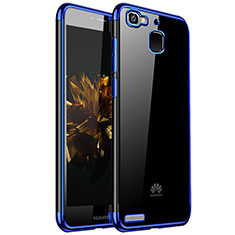 Funda Silicona Ultrafina Carcasa Transparente H01 para Huawei G8 Mini Azul