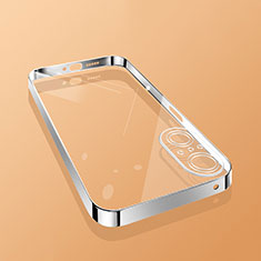 Funda Silicona Ultrafina Carcasa Transparente H01 para Huawei Honor 50 SE 5G Plata