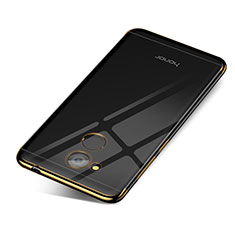 Funda Silicona Ultrafina Carcasa Transparente H01 para Huawei Honor 6C Pro Oro