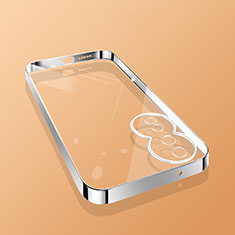 Funda Silicona Ultrafina Carcasa Transparente H01 para Huawei Honor 80 5G Plata