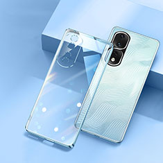 Funda Silicona Ultrafina Carcasa Transparente H01 para Huawei Honor 80 Pro 5G Azul