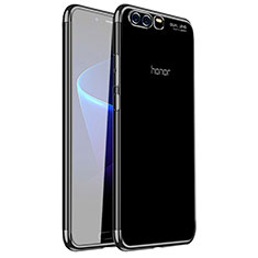 Funda Silicona Ultrafina Carcasa Transparente H01 para Huawei Honor 9 Premium Negro
