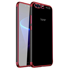 Funda Silicona Ultrafina Carcasa Transparente H01 para Huawei Honor 9 Premium Rojo